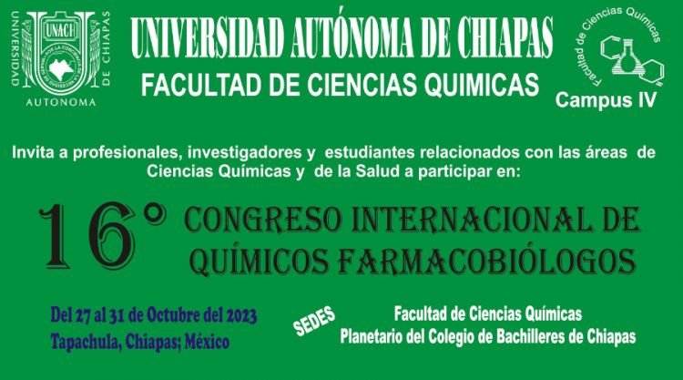 16° Congreso Internacional de Químicos Farmacobiólogos y XXXI Jornadas Científicas